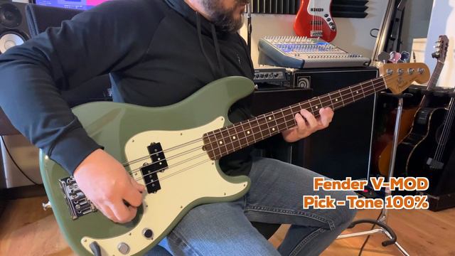 EMG P-X Vs. Fender V-MOD (Battle of Bass Pickups) Sound Demo смотреть онлайн