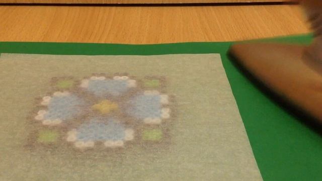 Пано Цветок из термомозаики смотреть онлайн