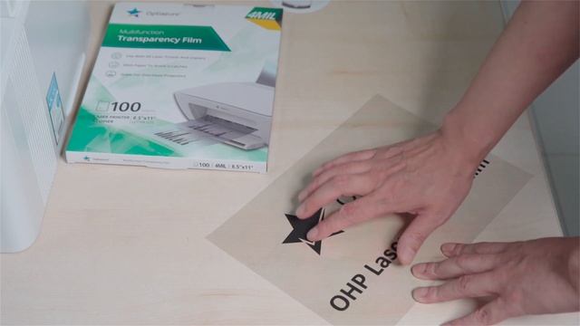 Optiazure Transparency Film Overhead Projector Film for Laser Jet Printer OHP смотреть онлайн