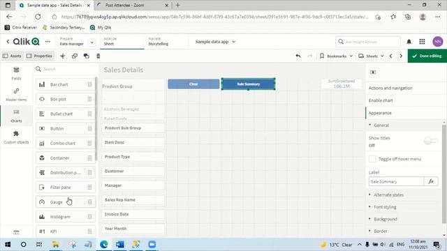 Qlik Sense Tutorial for Beginners - Part 4 смотреть онлайн