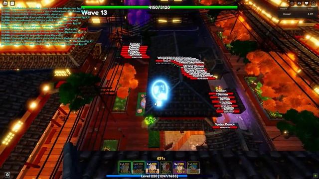 SOLO RAID ENTERTAINMENT DISTRICT ACT 1 ( GENOS ) | ROBLOX ANIME ADVENTURES смотреть онлайн