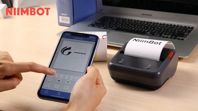 Niimbot smart portable label printer B3S operation смотреть онлайн