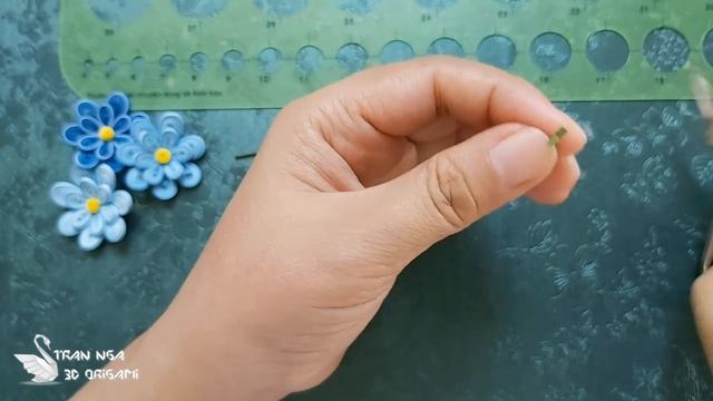 Quilling Flower V14 Tutorial, Paper Flower | Como Hacer Flores Quilling