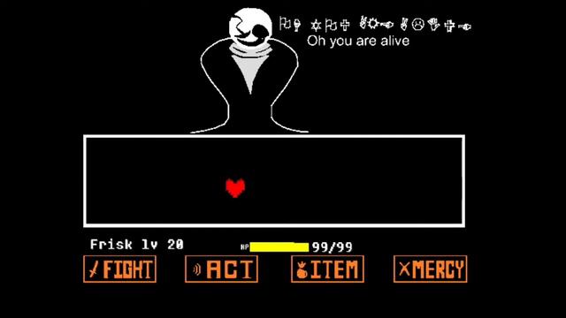 Gaster fight (Read desc) смотреть онлайн