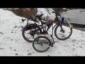 Боковой прицеп для велосипеда