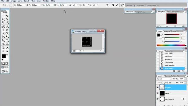 Редактируем файл bmp  editing the bmp file