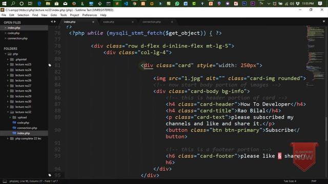 PHP Procedural & MySQLi Part 44 : File Uploading in PHP lec 3 | Hindi Urdu file uploading in php смотреть онлайн