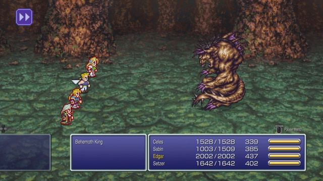 Final Fantasy VI Pixel Remaster PS5 - BEHEMOTH KING смотреть онлайн