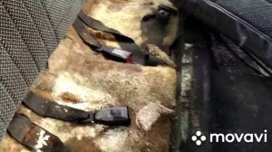 Снятие заднего сиденья ВАЗ 2101-07