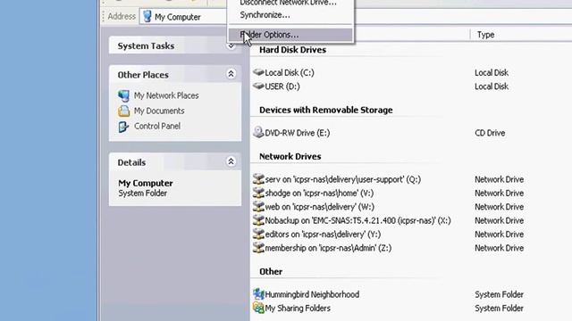 Resetting Option to View File Extensions in Windows XP смотреть онлайн