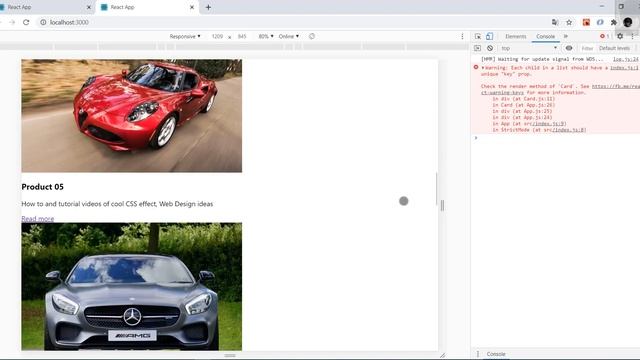 Slideshow - Carousel in React Tutorial смотреть онлайн