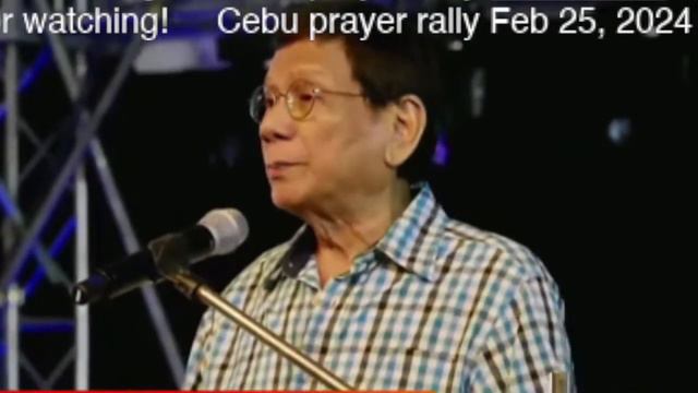 Cebu Prayer Rally 2, President Rodrigo Roa Duterte, February 25, 2024 смотреть онлайн