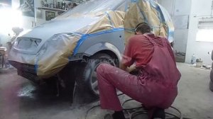 как загрунтовать мокро-намокро с эпоксидным грунтом