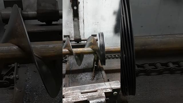 Навивка винта шнека Шнек Винт станок навивочный своими руками из металла разный шаг бизнес идея смотреть онлайн