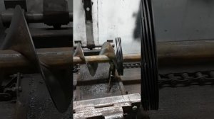 Навивка винта шнека Шнек Винт станок навивочный своими руками из металла разный шаг бизнес идея