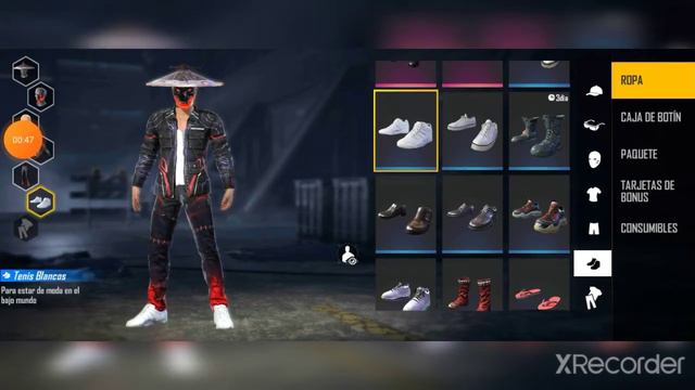 Combinaciones con sombra roja Free Fire смотреть онлайн