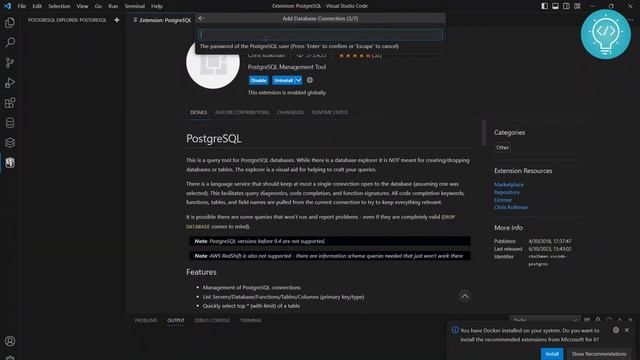 How to Connect to PostgreSQL Database in Visual Sudio Code | PostgreSQL Queries in VS Code смотреть онлайн