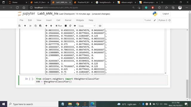 Lab 6 || kNN Classifier Implementation on Iris Dataset (Lab Date: 06/10/2021) смотреть онлайн