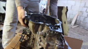 Geely MK Cross снятие коробки, устранение шума в коробке,  1 часть.