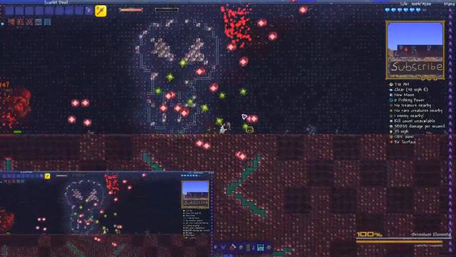 Terraria Calamity Death Mode Boss Rush FAIL Scarlet Devil