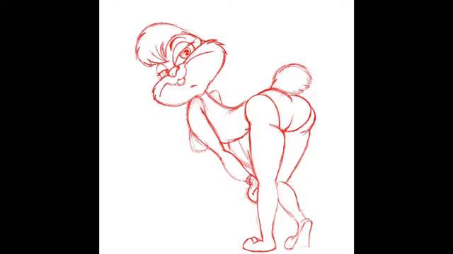 Рисунок Лола Банни с мячиком... смотреть онлайн