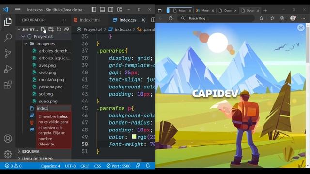 Sitio web Responsivo con Efecto Parallax | Diseño de sitios web con HTML, CSS Y JAVASCRIPT смотреть онлайн