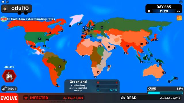 PLAGUE INC IN ROBLOX (Outbreak) смотреть онлайн