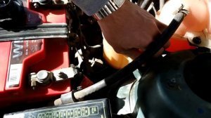 Как заменить жидкость в гидроусилителе руля на Шевроле Ланос