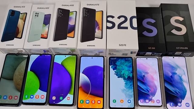 Какой смартфон SAMSUNG выбрать в конце 2021 и начале 2022 ? смотреть онлайн