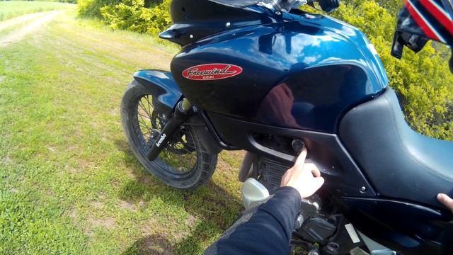 Обзор моего Suzuki XF 650 Freewind смотреть онлайн