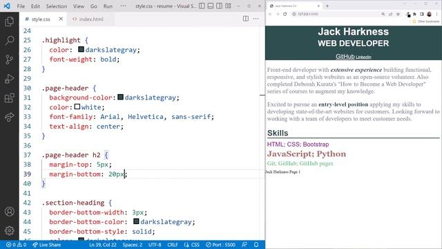 CSS Alignment (Clip 16): Gentle Introduction to CSS for Beginners смотреть онлайн