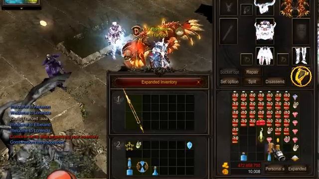 MuOnline Season13 EP1 - Condor's Magical Bell & Loch's Magical Bell - Bind Lvl2 and Lvl3 Wings. смотреть онлайн