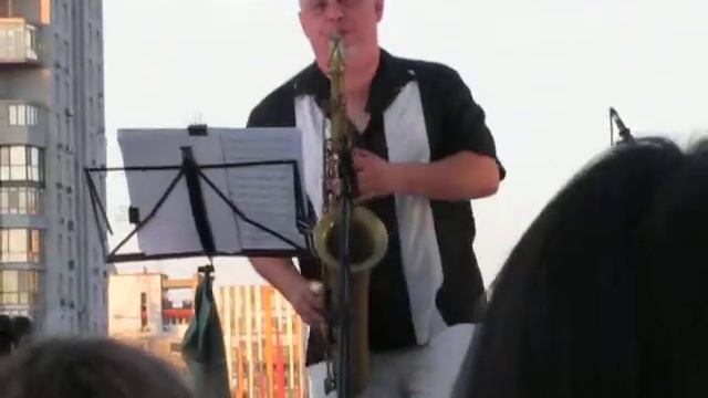 Квартет Руслана Егорова Romantic jazz на крыше Меноры г.Днепр 2 22-06-2019 смотреть онлайн