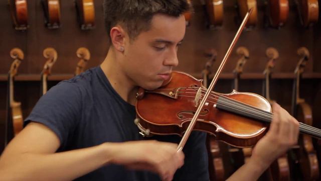Lillo Salerno "il Narese" workshop, Pforzheim 2020, Guarneri model | Violin Demonstration смотреть онлайн