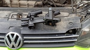 Замена Термостата Поло седан