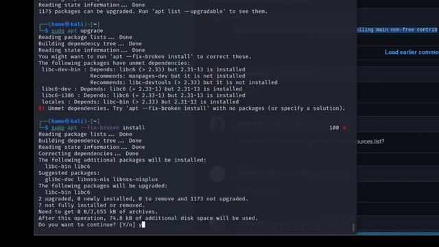 kali linux e the repository http is not signed, e sub-process /usr/bin/dpkg returned an error code смотреть онлайн