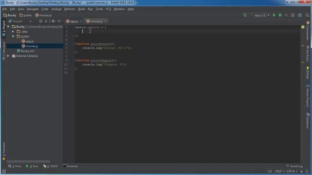 Beginner Node.js Tutorial - 9 - More on Modules смотреть онлайн