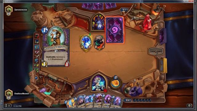 GAMEPLAY - HEARTHSTONE C THUN MAGE REVANSA смотреть онлайн