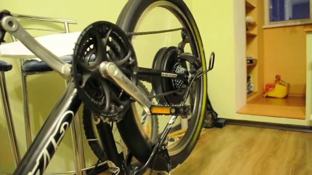 Мотор-колесо для велосипеда 48В 600Вт смотреть онлайн