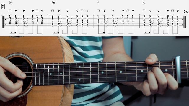 How To Play / Dua Lipa - Don't Start Now / Easy Guitar Tutorial / Chords & Strumming смотреть онлайн