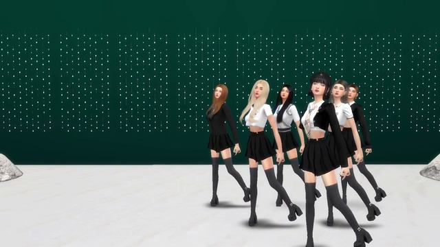 [SIMS 4 MV] IVE- LOVE DIVE | 6-ISX(GISX) смотреть онлайн