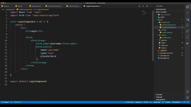 React Django Token Auth Tutorial - 8 - Login Form смотреть онлайн