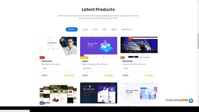 ThemePlace - Marketplace WordPress Theme digital marketplace multivendor Website Builder смотреть онлайн