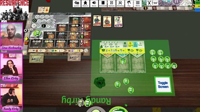 Resurgence Playthrough w/ Mini Expansion | With Designer Stan Kordonskiy! смотреть онлайн