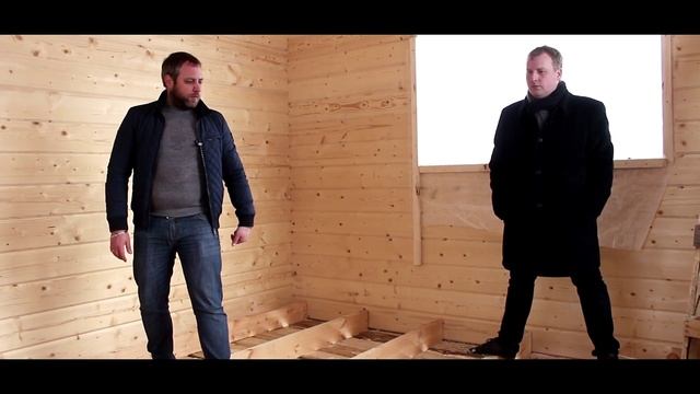 Строительство коттеджа зимой. Дачный дом. Компания Строй Артель. смотреть онлайн