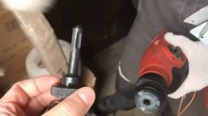 Смазка патрона перфоратора