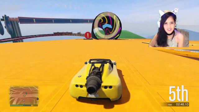 GTA V | Trying out CUSTOM MADE races with SPECIAL CARS, and also SLASHER!!!!! смотреть онлайн
