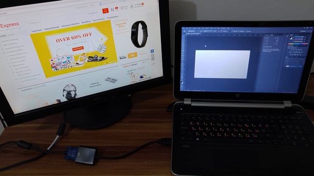 ОБЗОР: Переходник с HDMI на VGA -с Aliexpress смотреть онлайн
