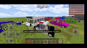 Мод на транспорт в майнкрафт на телефон