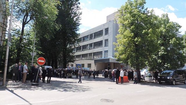 КАЛИНИНГРАД: Закончилось прощание с адмиралом Егоровым В.Г., ул.Кирова, ДОФ - 11 июня 2022, СБ смотреть онлайн
